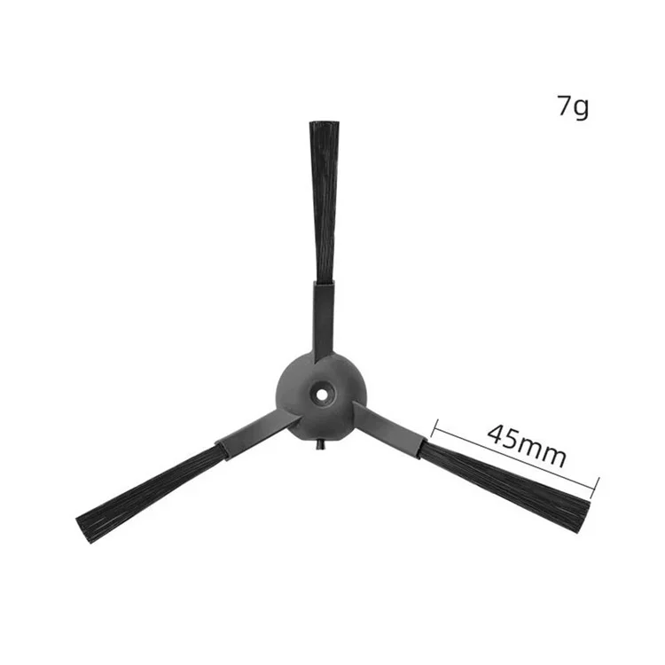 Peça de Reposição Eficiente de Limpeza de Borda da Escova Lateral para Aspirador de Pó Robô 360 X100 Max / X100 / 2 Pro