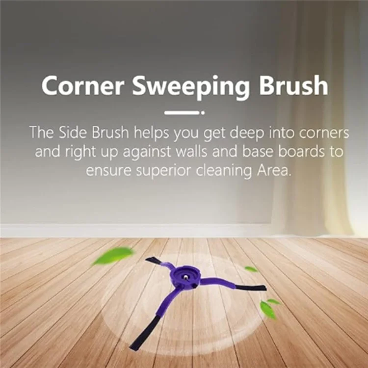Pour Eufy Robovac X8 Robot Aspirateur Brosse Latérale de Remplacement Accessoire de Nettoyage des Bords