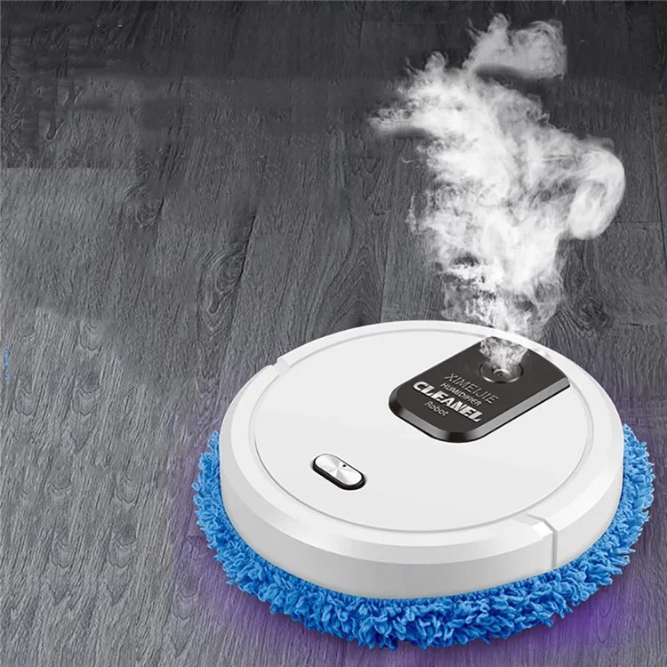 Aspirateur Robot K-555 2 en 1 Smart Sweep and Mop avec Aspiration Puissante pour Poils d'Animaux de Compagnie et Sols Durs - Noir