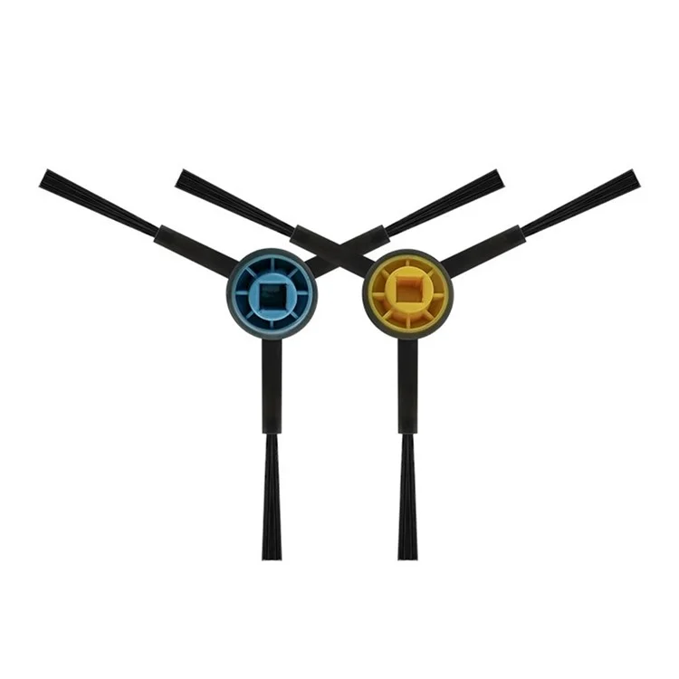 2 Pièces de Brosses Latérales de Remplacement pour Aspirateur Robot Midea V12 - Accessoire de Nettoyage des Bords
