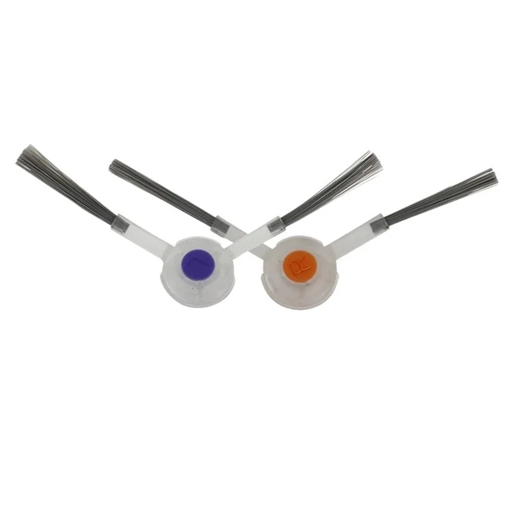 2 Brosses latérales de rechange pour aspirateur robot Narwal J4 / J3 - Accessoire de nettoyage des bords
