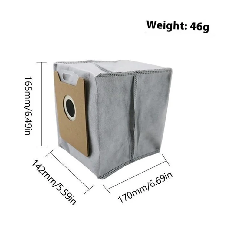 For Eufy Clean G40 / G40 Hybrid+ Dust Bag Replacement Non Woven Fabric Dust Collection Bag