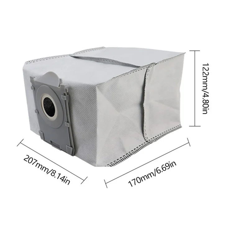 Dust Bag for Ecovacs Deebot T50 Pro / X8 Pro / X8 Pro Plus Vacuum Cleaner Activated Carbon Collection Bag