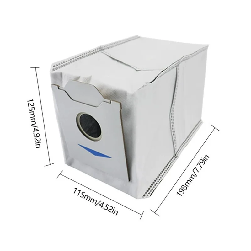 Für Ecovacs Deebot N30 Pro Omni Saugroboter Vliesstoff-Staubbeutel für hygienische Schmutzentsorgung