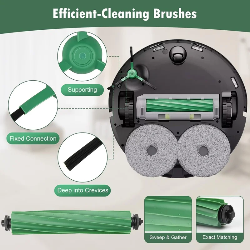 For iRobot Roomba Plus 505 Combo / 405 Combo Main Brush Replacement Part Vacuum Cleaner Accessory