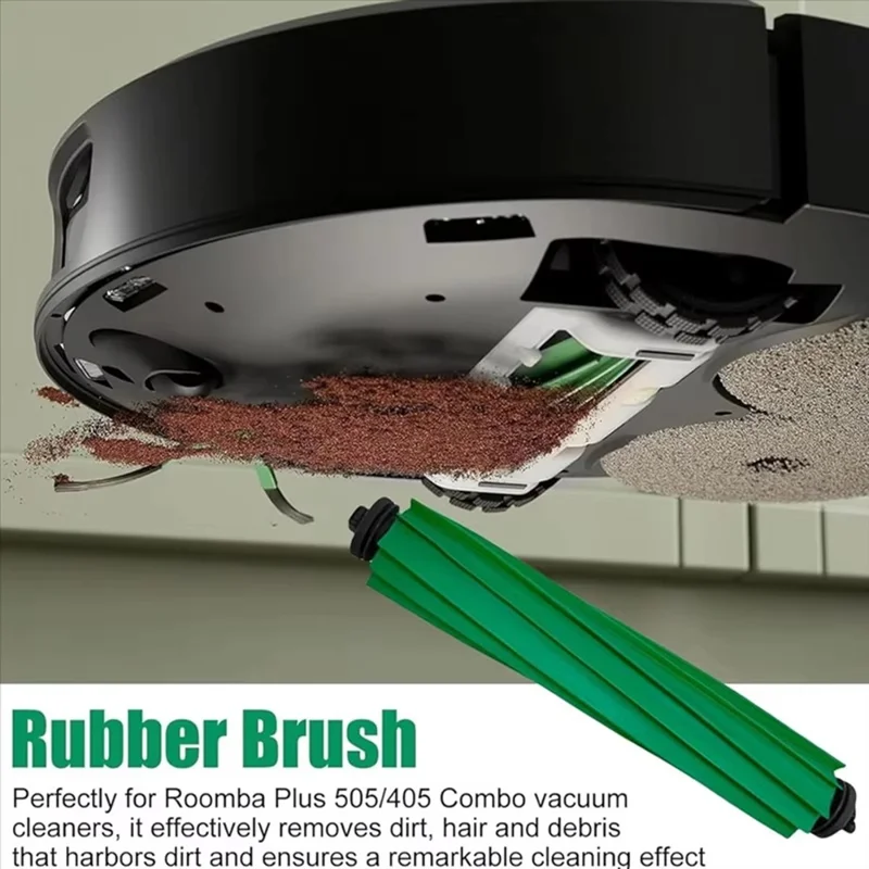 For iRobot Roomba Plus 505 Combo / 405 Combo Main Brush Replacement Part Vacuum Cleaner Accessory