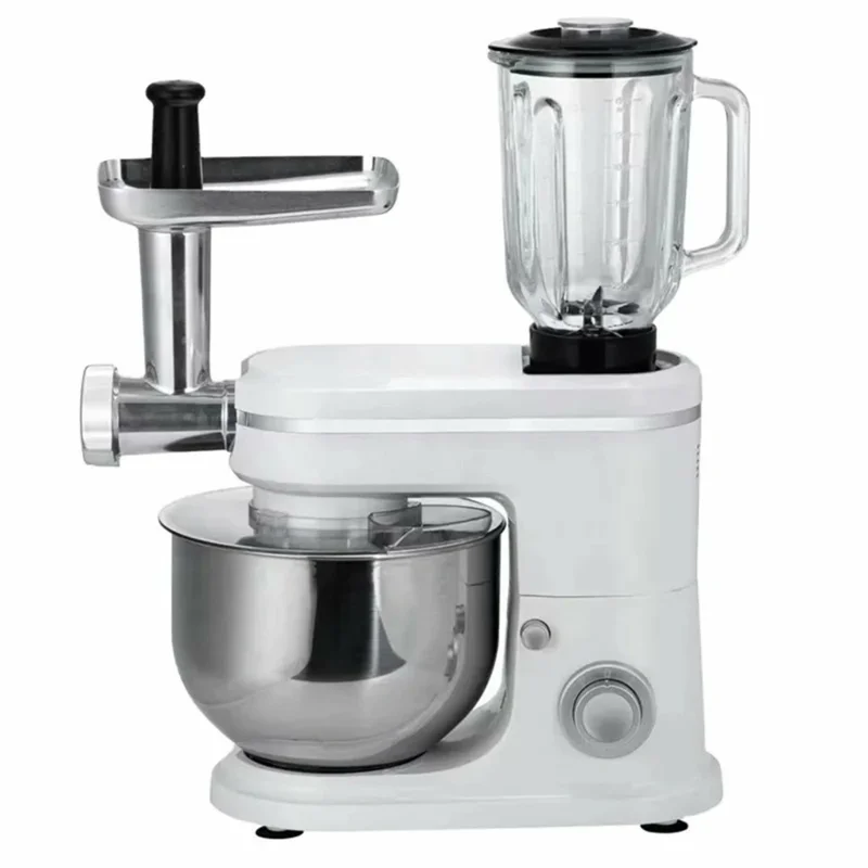 8L Electric Kitchen Stand Mixer 3 in 1 Dough Kneader Meat Grinder Juicer (BPA Free, No FDA) - EU Plug