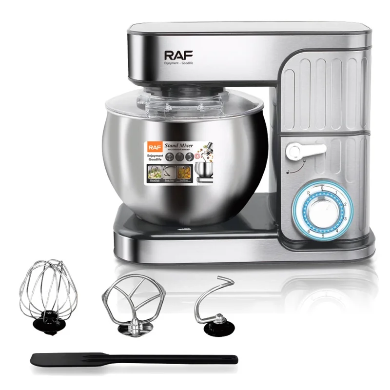 RAF R6610 Multifunktionale Küchenmaschine mit Knetfunktion Automatischer Teigkneter Fermentierer (BPA-frei, Ohne FDA) - EU-Stecker