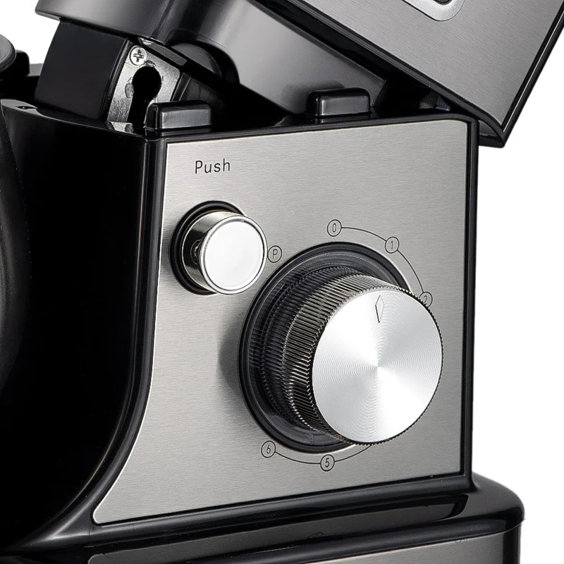 RAF R6605 Pétrisseur de pâte automatique sur socle de cuisine, Mixeur multifonction 1800W 5L (Sans BPA, Non FDA) - Prise EU