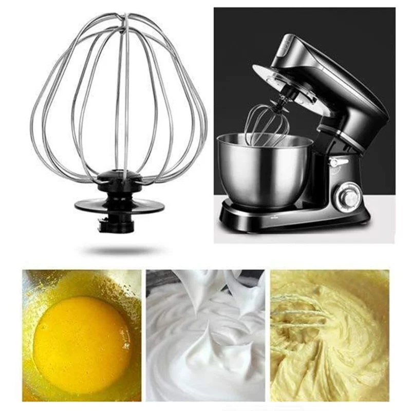 SC-262 Robot Pâtissier Multifonction 8L Batteur de Pâte 1300W 6 Vitesses Fouet Électrique à Gâteau (Sans FDA) - Prise EU