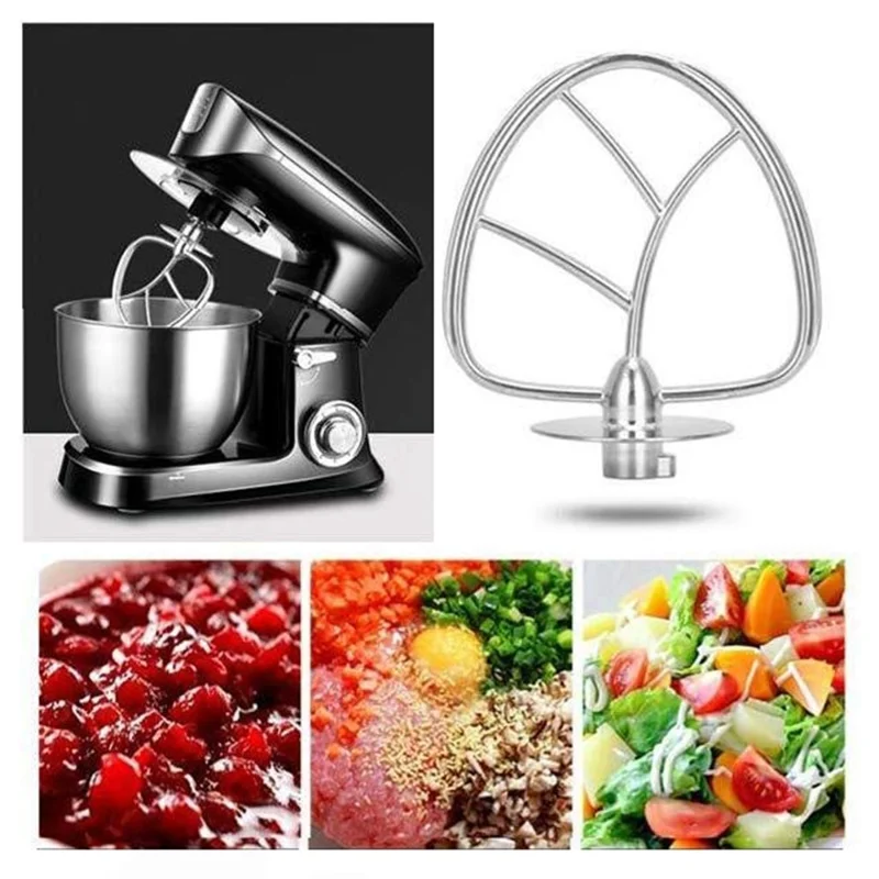 SC-262 Robot Pâtissier Multifonction 8L Batteur de Pâte 1300W 6 Vitesses Fouet Électrique à Gâteau (Sans FDA) - Prise EU
