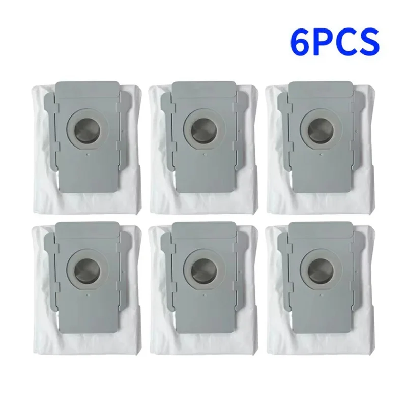 6Pcs Dust Bags for iRobot Roomba i8+ / i7 / i7+ / i6 / i6+ / E5 / E6 / E7 Vacuum Cleaner Dirt Disposal Replacement Parts