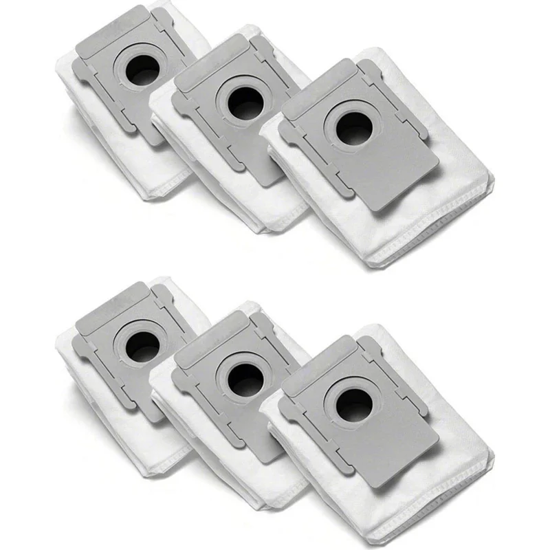 6Pcs Dust Bags for iRobot Roomba i8+ / i7 / i7+ / i6 / i6+ / E5 / E6 / E7 Vacuum Cleaner Dirt Disposal Replacement Parts