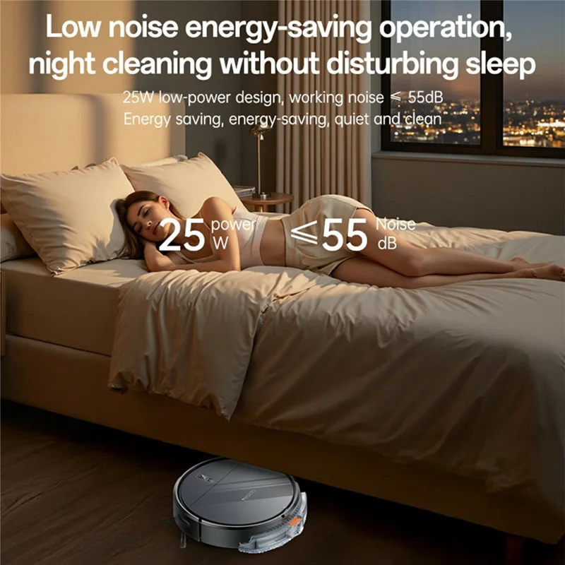 YESIDO EC22 2000Pa Suction Sweeping Robot Smart Navigation APP Control Floor Vacuum Cleaner