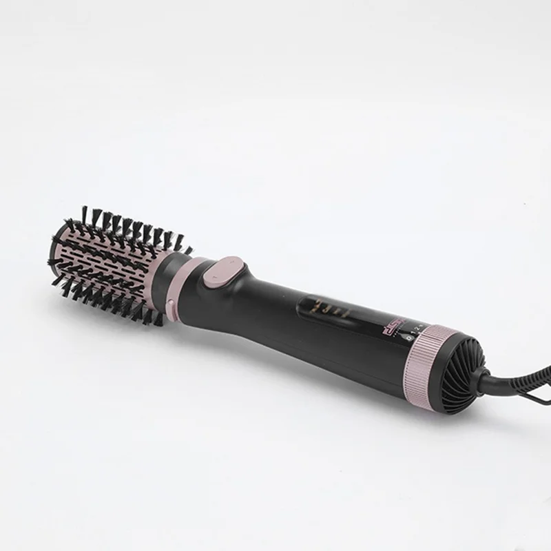DSP 50305 Drehbürste mit Heißluft, Multifunktions-Haarstyler mit LED-Anzeige, EU-Stecker