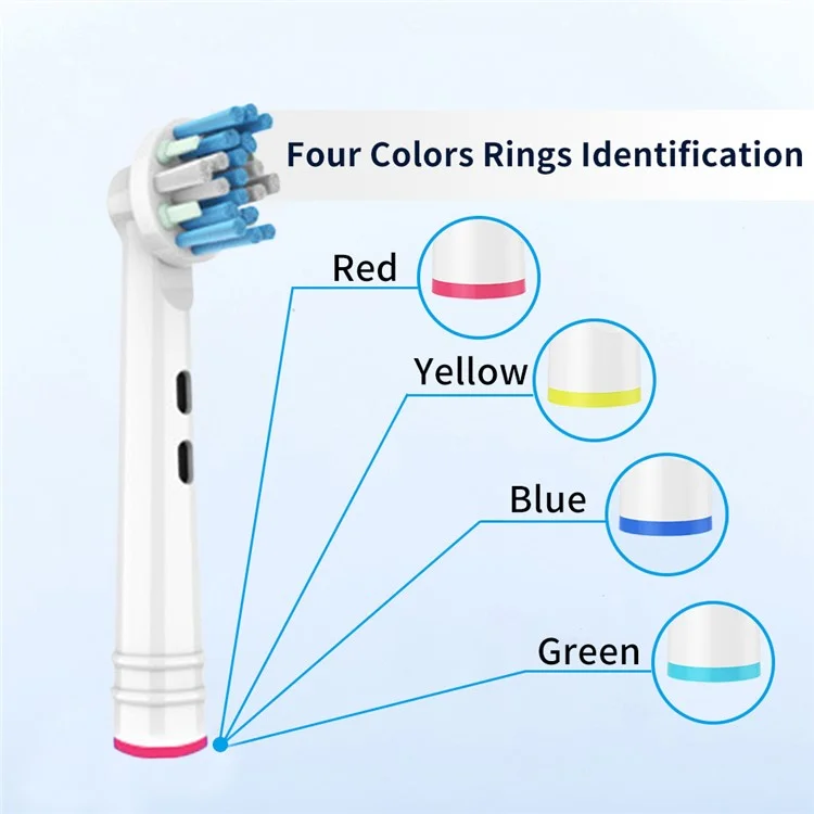 4Pcs / Set Brush Heads for Braun Oral-B , Electric Toothbrush Heads Replacement - EB25-P Interdental Cleaning