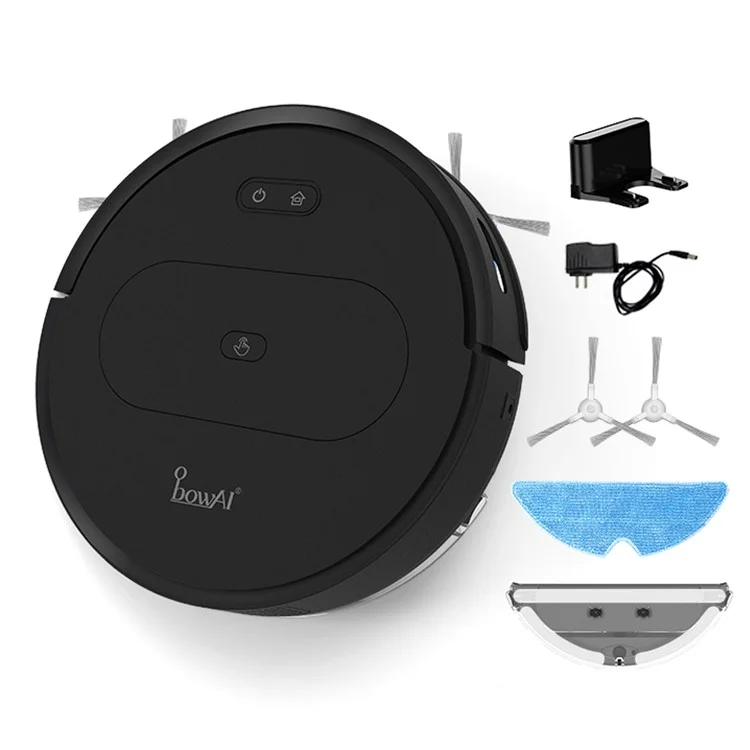 BOWAI OB11 Pro Vacuum Cleaners Intelligent Home Appliance Thin Sweeper Floor Clear Device - Black / US Plug