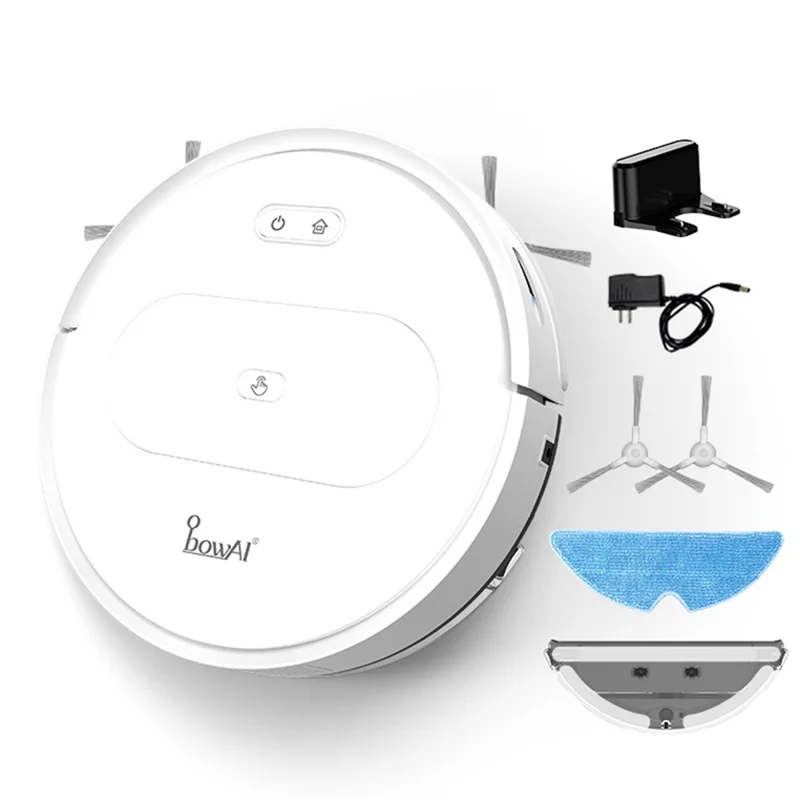 BOWAI OB11 Pro Vacuum Cleaners Intelligent Home Appliance Thin Sweeper Floor Clear Device - White / EU Plug