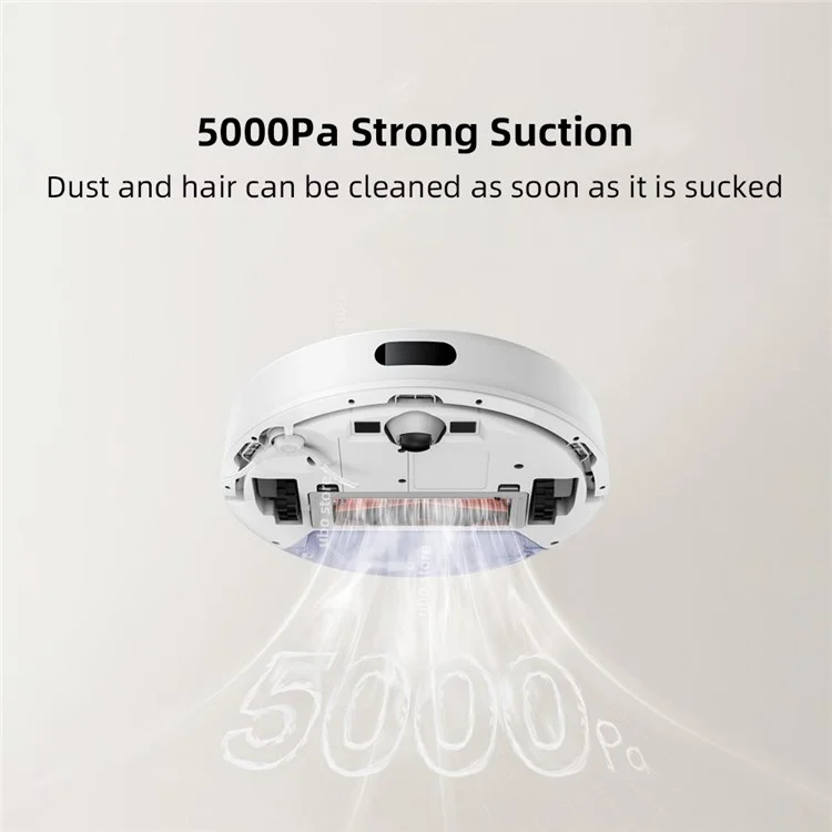 XIAOMI MIJIA C103 Sweeper Robot 3C Enhanced Edition 5000Pa Vacuum Cleaner, Clavija CN