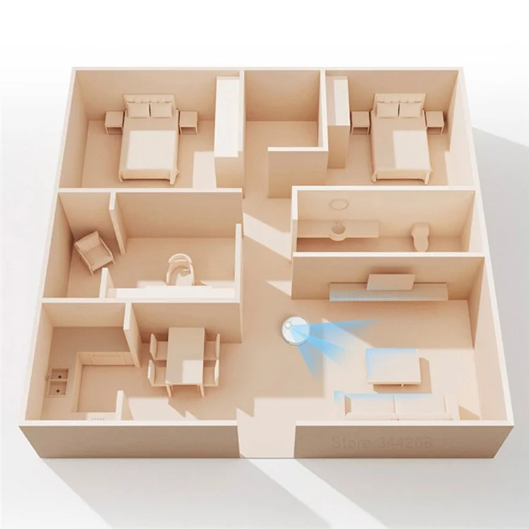 XIAOMI MIJIA MJSTIS Robot de barrido y fregado 3 LDS Navegación láser 4000Pa Aspiradora, enchufe CN