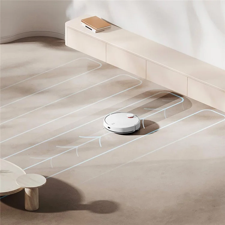 XIAOMI MIJIA MJSTIS Robot de barrido y fregado 3 LDS Navegación láser 4000Pa Aspiradora, enchufe CN