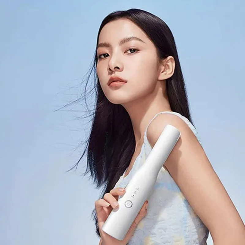 XIAOMI MIJIA MFZXQ02Z?M Cordless Flat Iron Hair Straightener and Curler Travel Hair Straightening Curling Iron