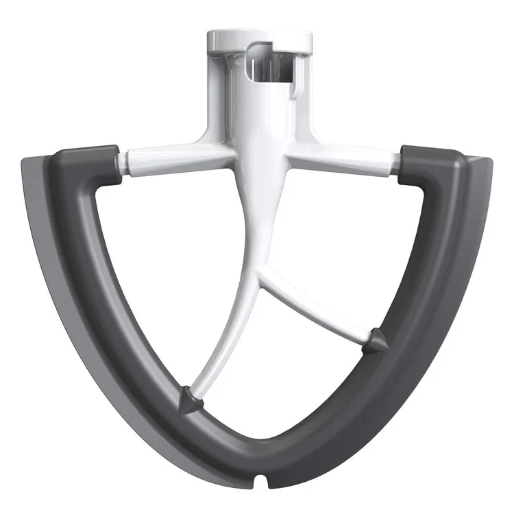 For Kitchenaid Stand Mixer 4.5 - 5QT Tilt Head Flat Beater Paddle Flexible Silicone Edge Bowl Scraper Paddle (BPA Free, No FDA)