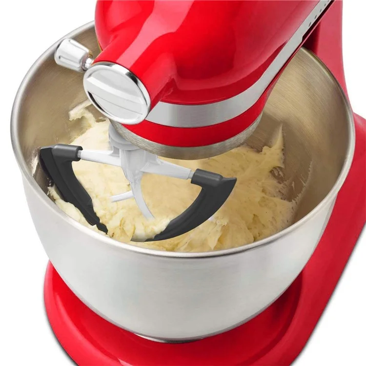 For Kitchenaid Stand Mixer 4.5 - 5QT Tilt Head Flat Beater Paddle Flexible Silicone Edge Bowl Scraper Paddle (BPA Free, No FDA)