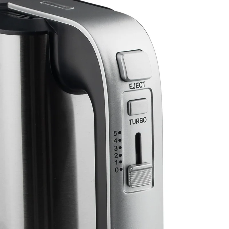 AKANE A.6664 Electric Hand Mixer 800W Powerful Stainless Steel Handheld Egg Beater, EU Plug (BPA Free, No FDA)