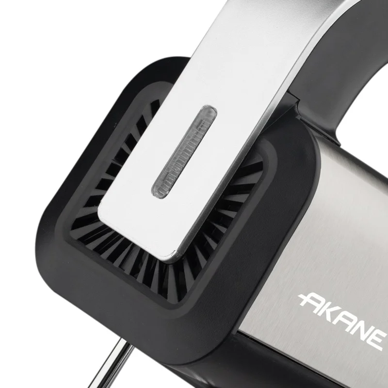 AKANE A.6664 Electric Hand Mixer 800W Powerful Stainless Steel Handheld Egg Beater, EU Plug (BPA Free, No FDA)