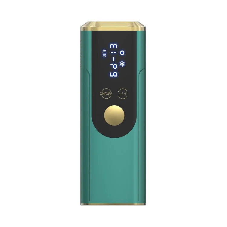IPL Cabelo de Remoção de Cabelo Fotorejuvenation Ice Cool a Laser Removedor de Cabelo Com 8 Modos 9 Níveis de Intensidade Para Lábios, Face, Biquíni, Perna, Corpo - Verde / Plugue Nos Eua