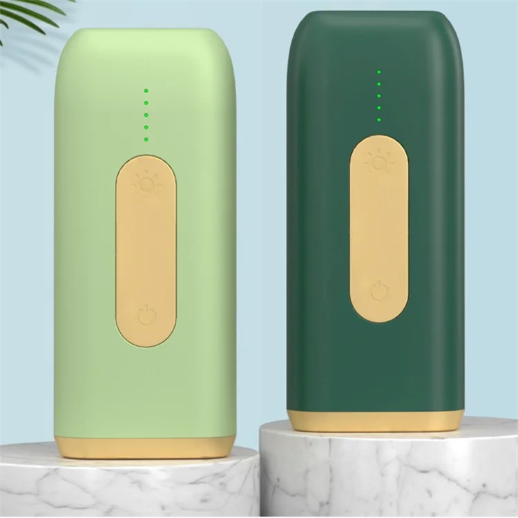 Déposage Des Cheveux Vertissant la Machine D'épilation IPL Portable IPL Perfect Pour le Visage / Retour / Bikini / Aisselles - Vert Clair / Bouchon AU