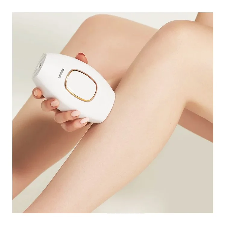 Photorejuvenation IPL Hair Removal Device Home Beauty Salon Using Facial Hair Remover - White / US Plug