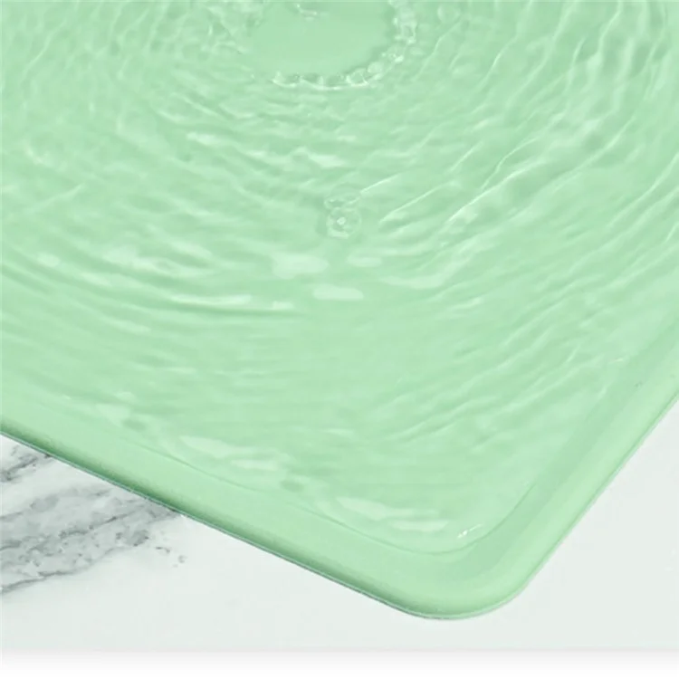 Tappetino in silicone per pasticceria 65x45CM, Tappetino per stendere la pasta, Resistente alle alte temperature (senza BPA, certificato FDA) - Verde