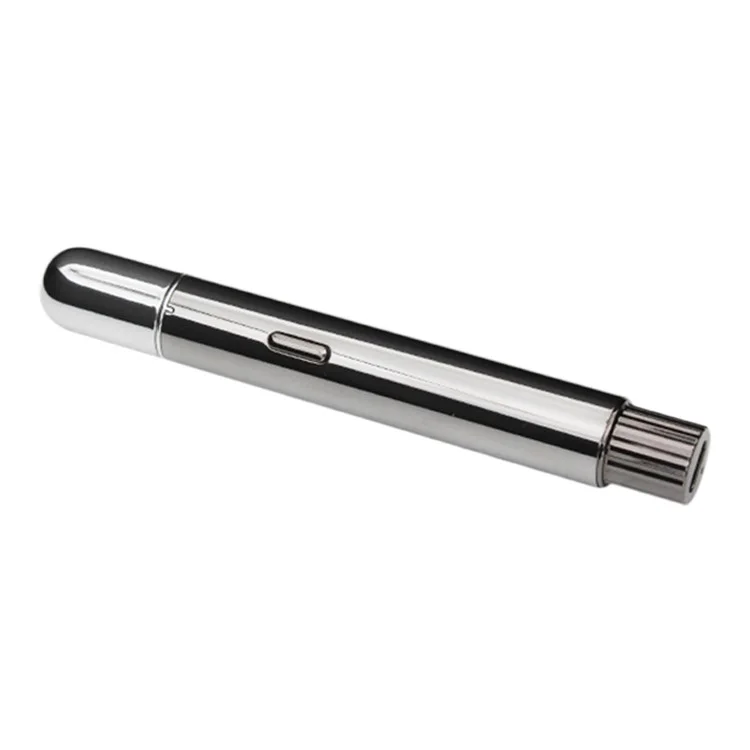 GT2011C USB Rechargeable Eyebrow Hair Remover Painless Eyebrow Trimmer Eyebrow Razor Tool  for Men and Women - Silver