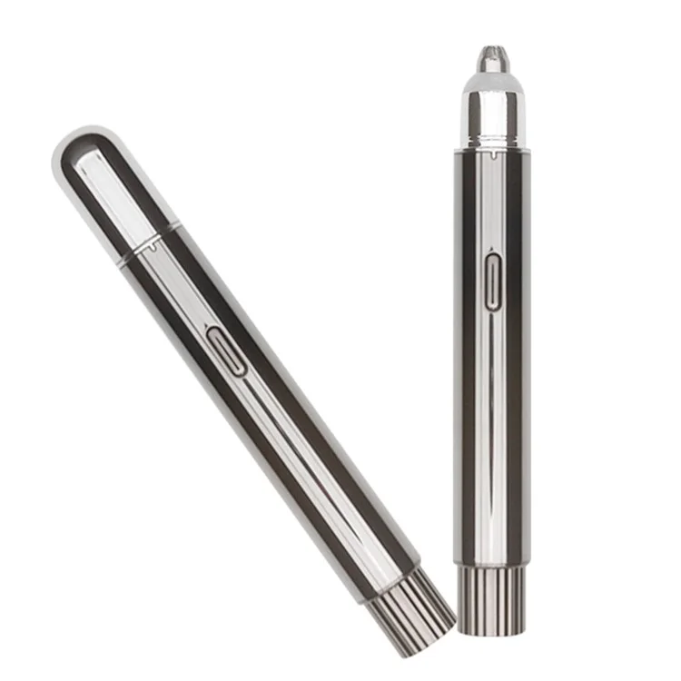 GT2011C USB Rechargeable Eyebrow Hair Remover Painless Eyebrow Trimmer Eyebrow Razor Tool  for Men and Women - Silver