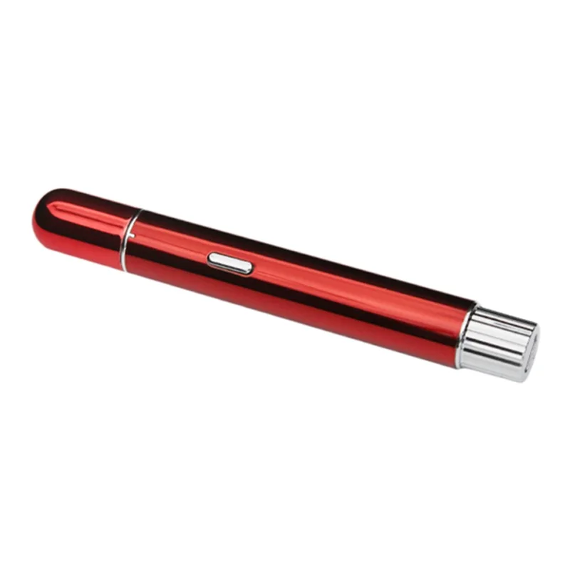 GT2011C Cortadora de Cejas Recargable por USB, Indolora, para Hombres y Mujeres - Roja