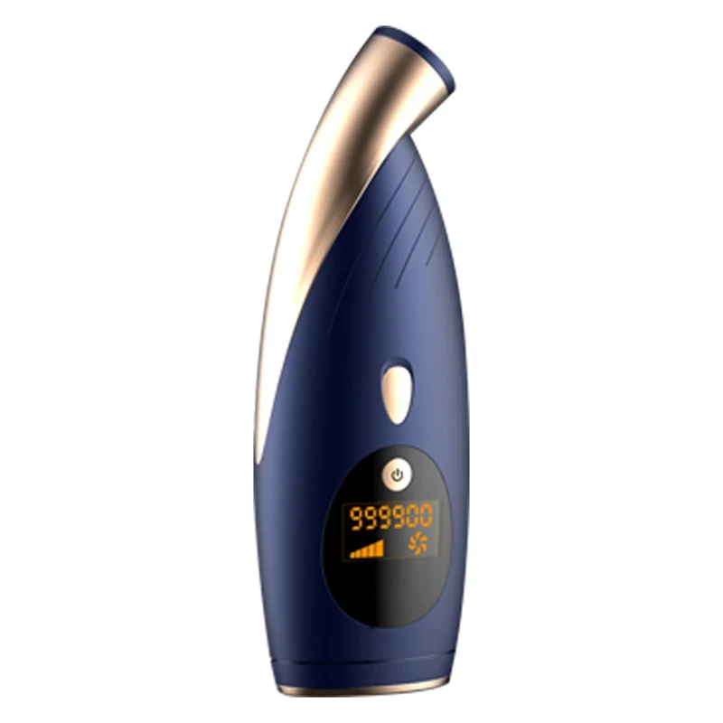 D26 IPL Hair Removal Device 5 Gears 999900 Flash Laser Epilator Bikini Trimmer - Blue / US Plug