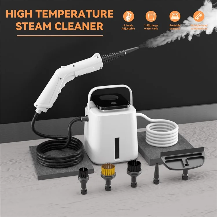 1500W High Pressure Handheld Steam Cleaner High Temperature Steam Cleaning Machine EU Plug