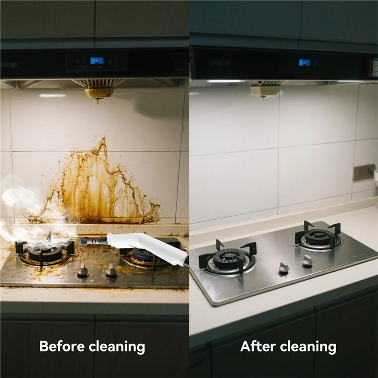 1500W High Pressure Handheld Steam Cleaner High Temperature Steam Cleaning Machine EU Plug