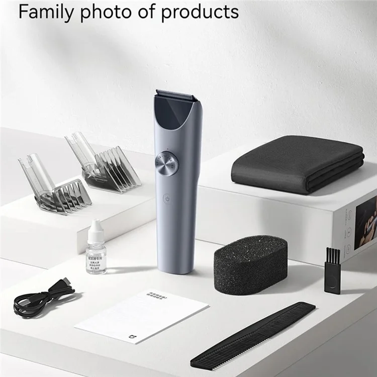 Tondeuse à cheveux XIAOMI MIJIA MJGHHC2LF avec affichage numérique, imperméable IPX7, coupe-cheveux (Version chinoise)