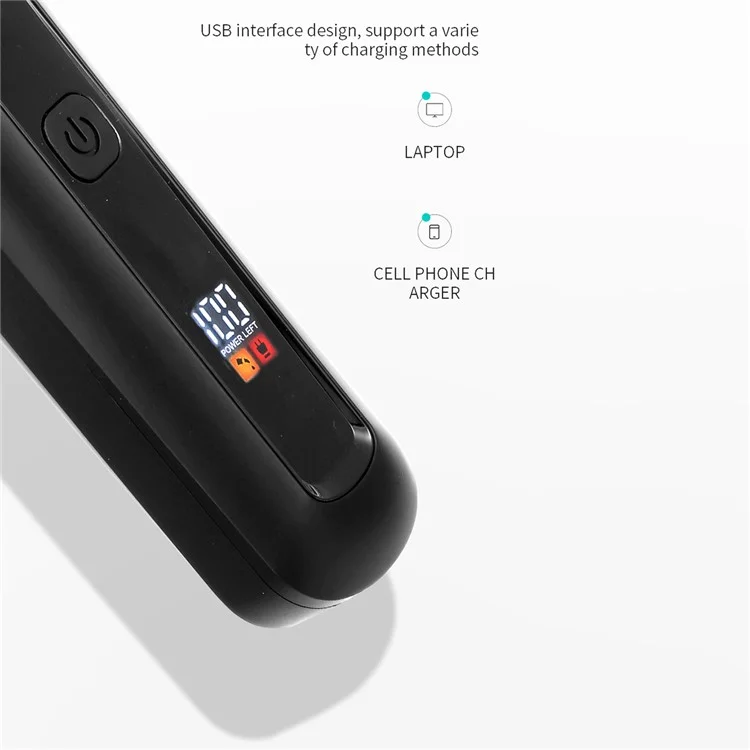 VGR V-929 Hair Hair Electric Clipper Жк-дисплей Digital Display Триммер с Ножкой из Нержавеющей Стали