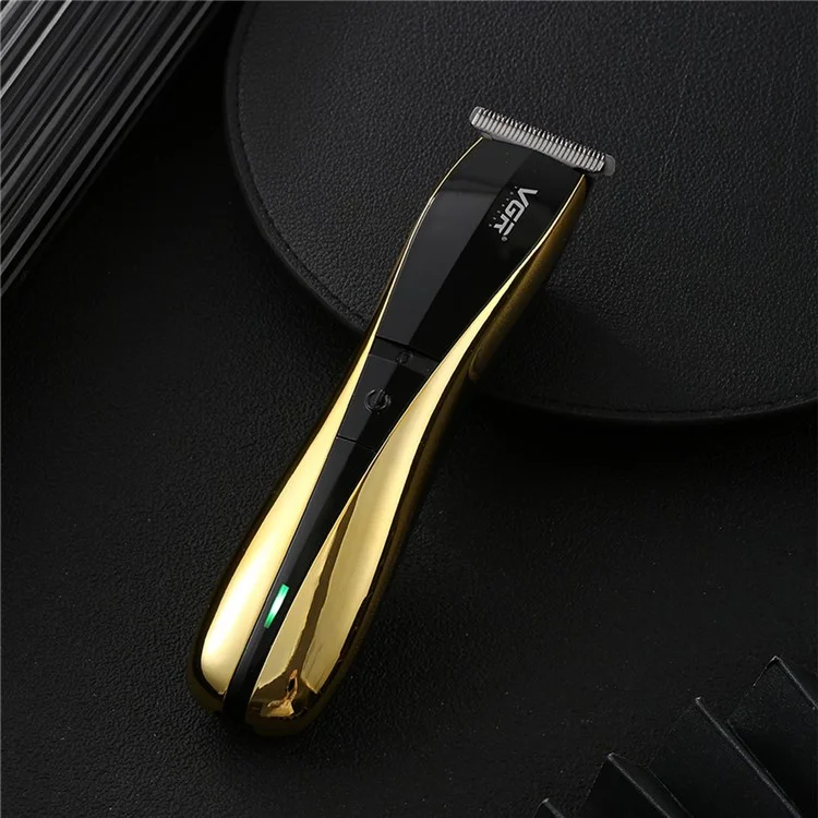 VGR V-939 Professioneller Haarschneidemaschine Tragbare Haarelectrische Schere mit Anzeigeleuchte Haarschneidewerkzeug für Friseursalon, Anfänger