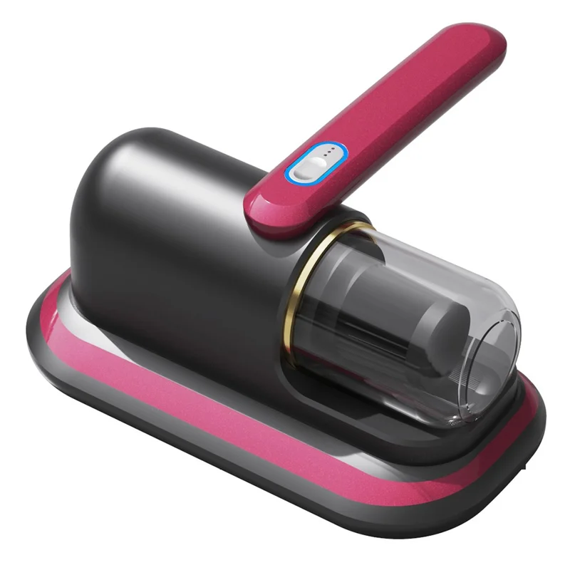 Wireless Mite Remover Ultraviolet Sterilization Machine Powerful Suction Household Mattress Bedding Cleaner - Red