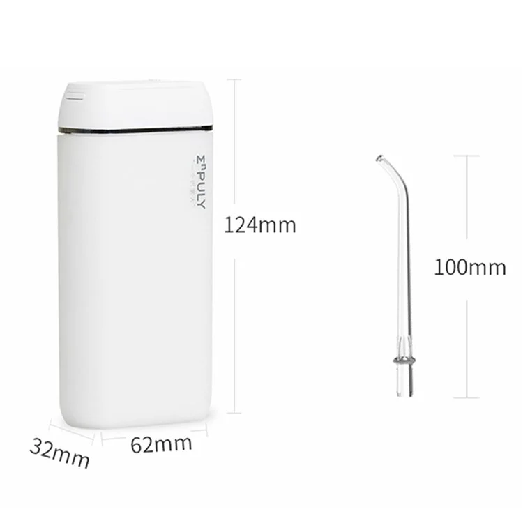 XIAOMI YOUPIN EPULY M6 PLUS Mini Electric Dental Teeth Washing Tool Fresh Breath Rechargeable Tooth Cleaner - Pink