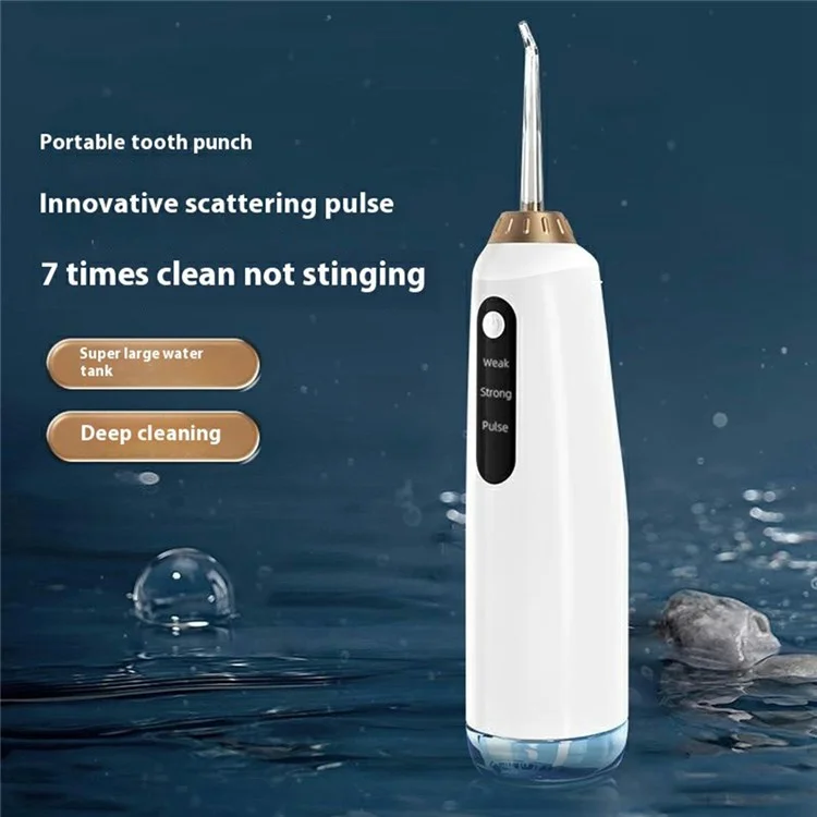 CY2 Water Dental Flosser 400ML Rechargeable Travel Irrigation Cleaner IPX6 Waterproof Oral Irrigator