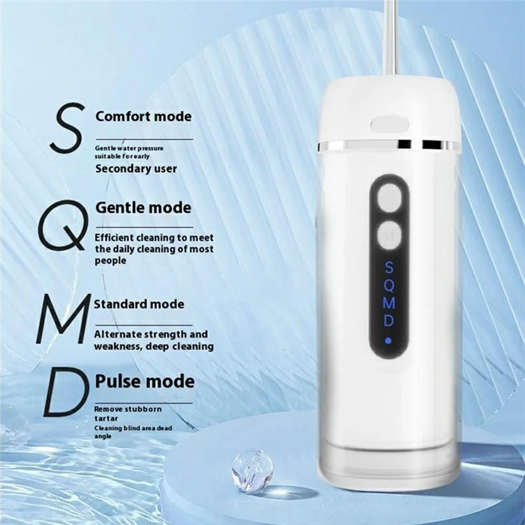 CY7 Electric Water Flosser Portable Teeth Cleaning High Frequency Pulse Oral Irrigator