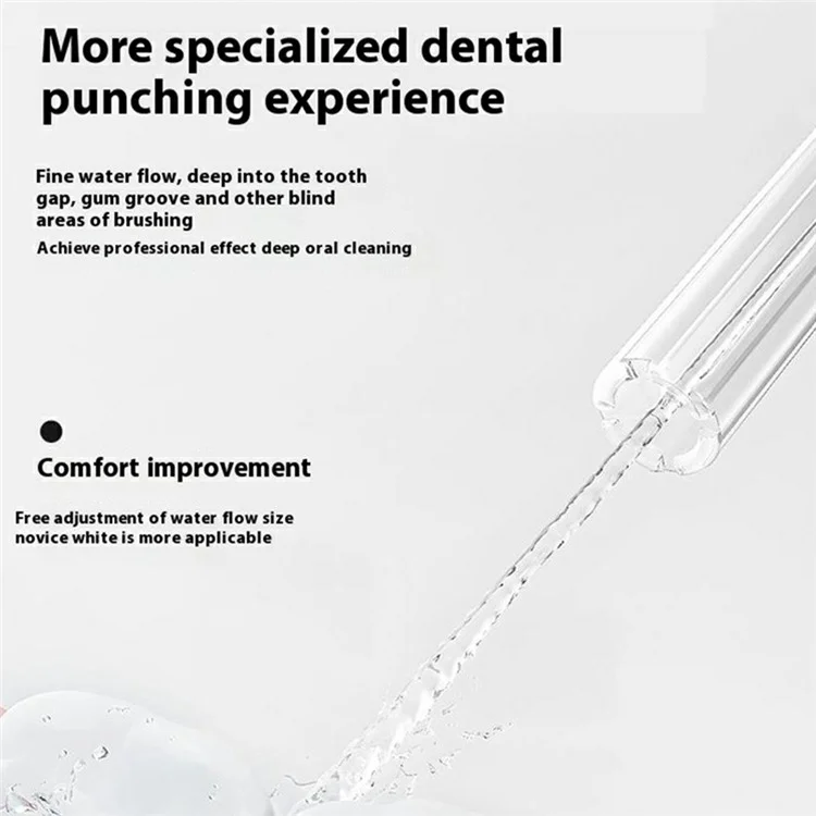 CY7 Electric Water Flosser Portable Teeth Cleaning High Frequency Pulse Oral Irrigator