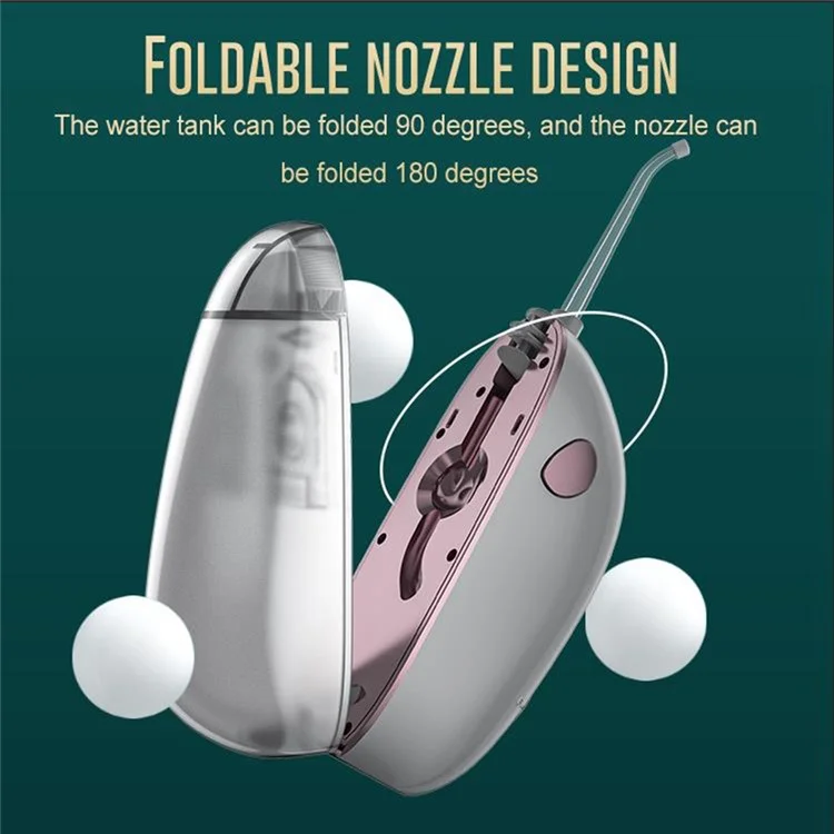 FY-B301 Flosser de Flossor de Água Portável Ferramenta de Limpeza de Dentes de Viagem Para Atendimento Odontológico Com 3 Modos de Trabalho