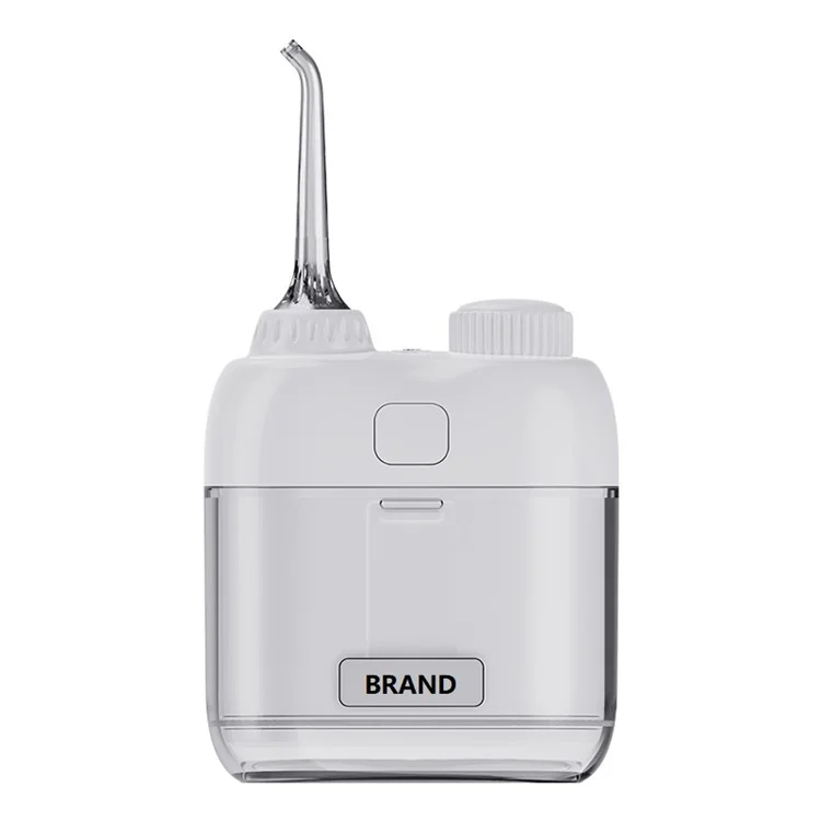 XY-12 Portable Mini Teeth Cleaner IPX7 Waterproof Oral Irrigator Electronic Dental Scaler with 2 Modes - White